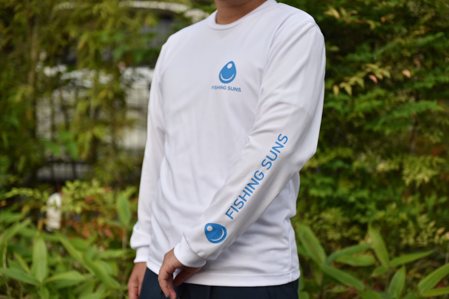 120 フィッシングサンズロングスリーブドライTシャツ★津輕辰彦H-1グランプリ優勝記念価格!★